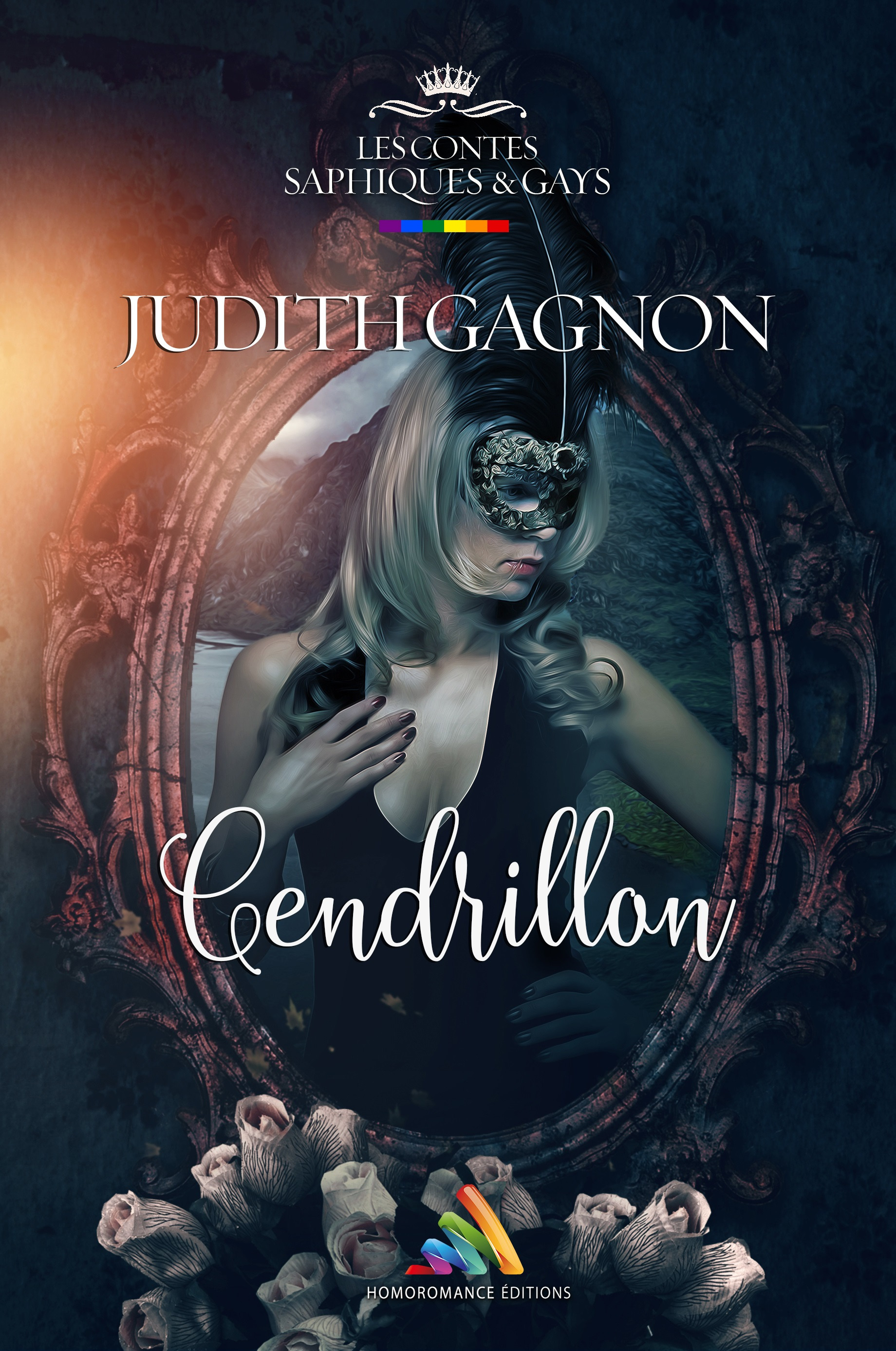 Couverture ebook de Cendrillon | Roman lesbien, livre lesbien, de Judith Gagnon