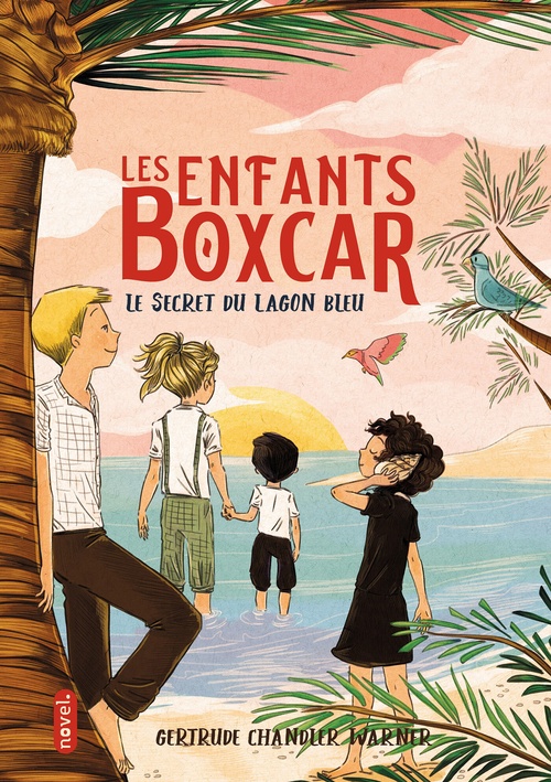 ebook cover of Le Secret du Lagon bleu, by Gertrude Chandler Warner