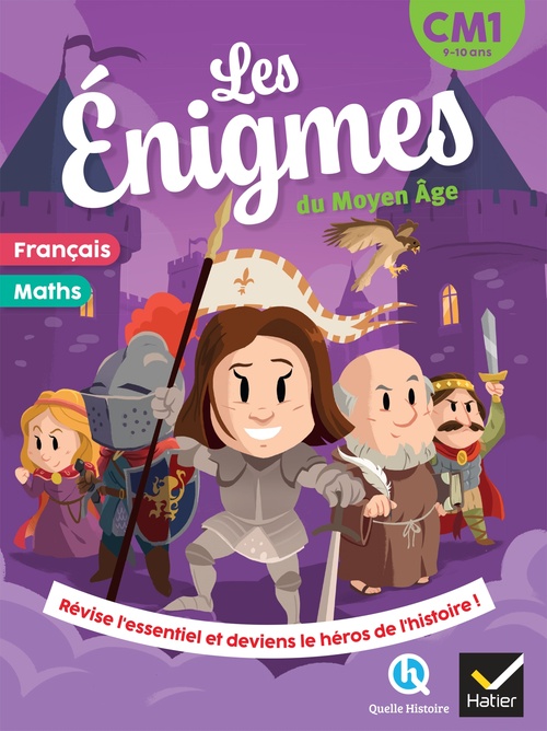 ebook cover of Les énigmes du Moyen Âge - CM1, by Déborah Mirabel, Bruno Wennagel