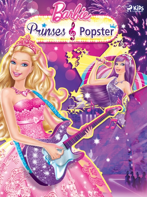 Couverture ebook de Barbie - Prinses & popster, de Mattel