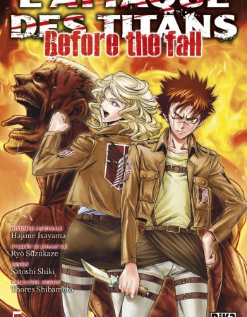 Couverture ebook de L'Attaque des Titans - Before the Fall T05, de Satoshi Shiki
