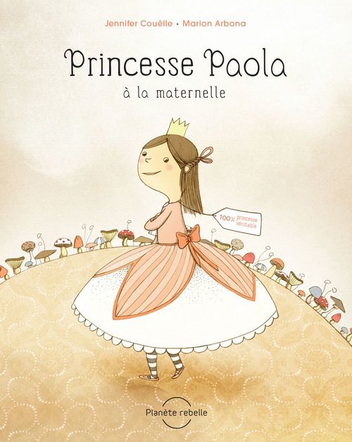 ebook cover of Princesse Paola à la maternelle, by Jennifer Couëlle