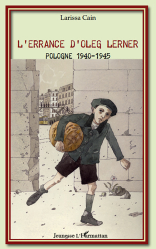 ebook cover of L'errance d'Oleg Lerner, by Larissa Cain