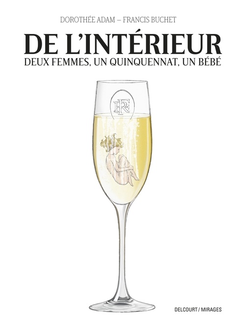 Couverture ebook de De l'intérieur - Deux femmes, un quinquennat, un bébé, de Dorothée Adam