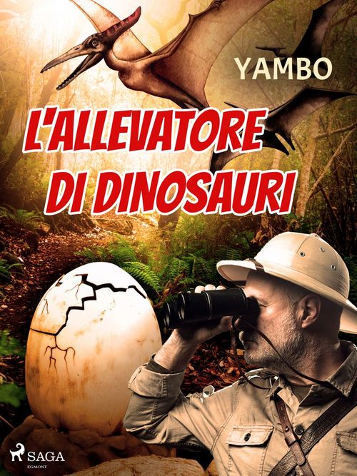 Couverture ebook de L'allevatore di dinosauri, de Enrico Novelli