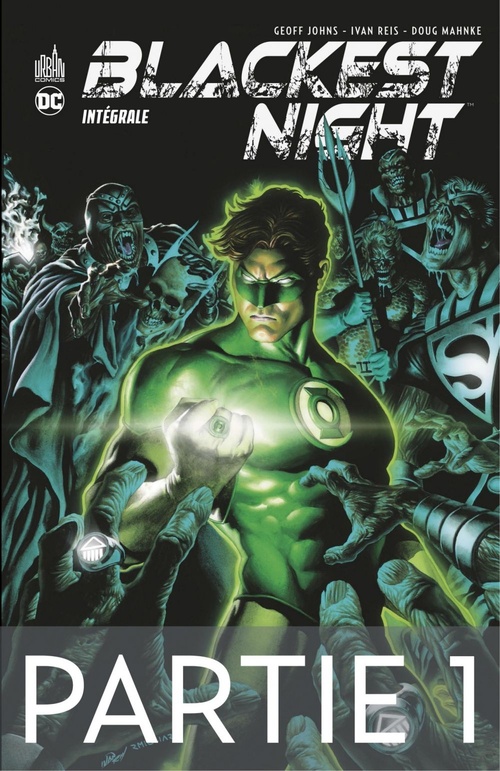 Couverture ebook de Blackest Night - Partie 1, de Geoff Johns