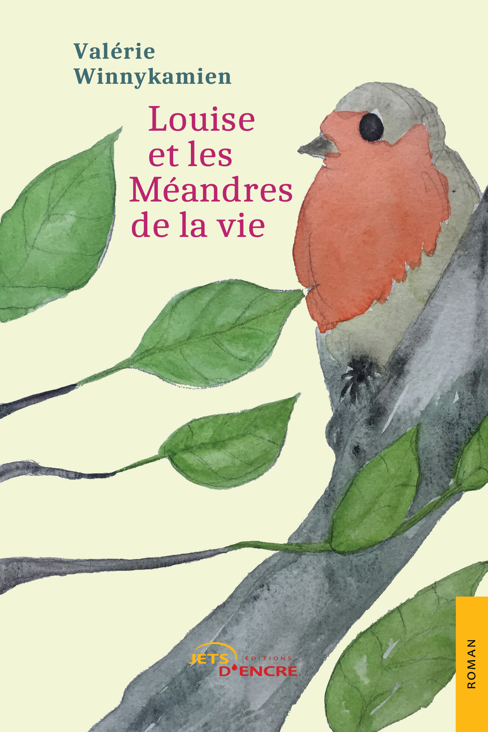 Couverture ebook de Louise et les Méandres de la vie, de Valérie Winnykamien