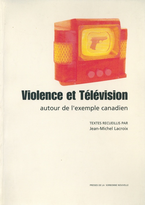 ebook cover of Violence et télévision, by Jean-michel Lacroix