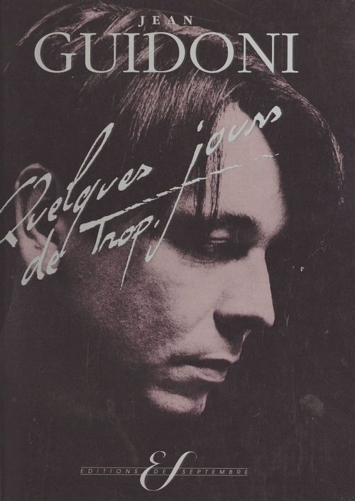ebook cover of Quelques jours de trop, by Guidoni