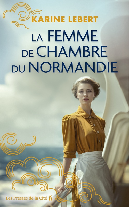 Couverture ebook de La Femme de chambre du Normandie, de Karine Lebert