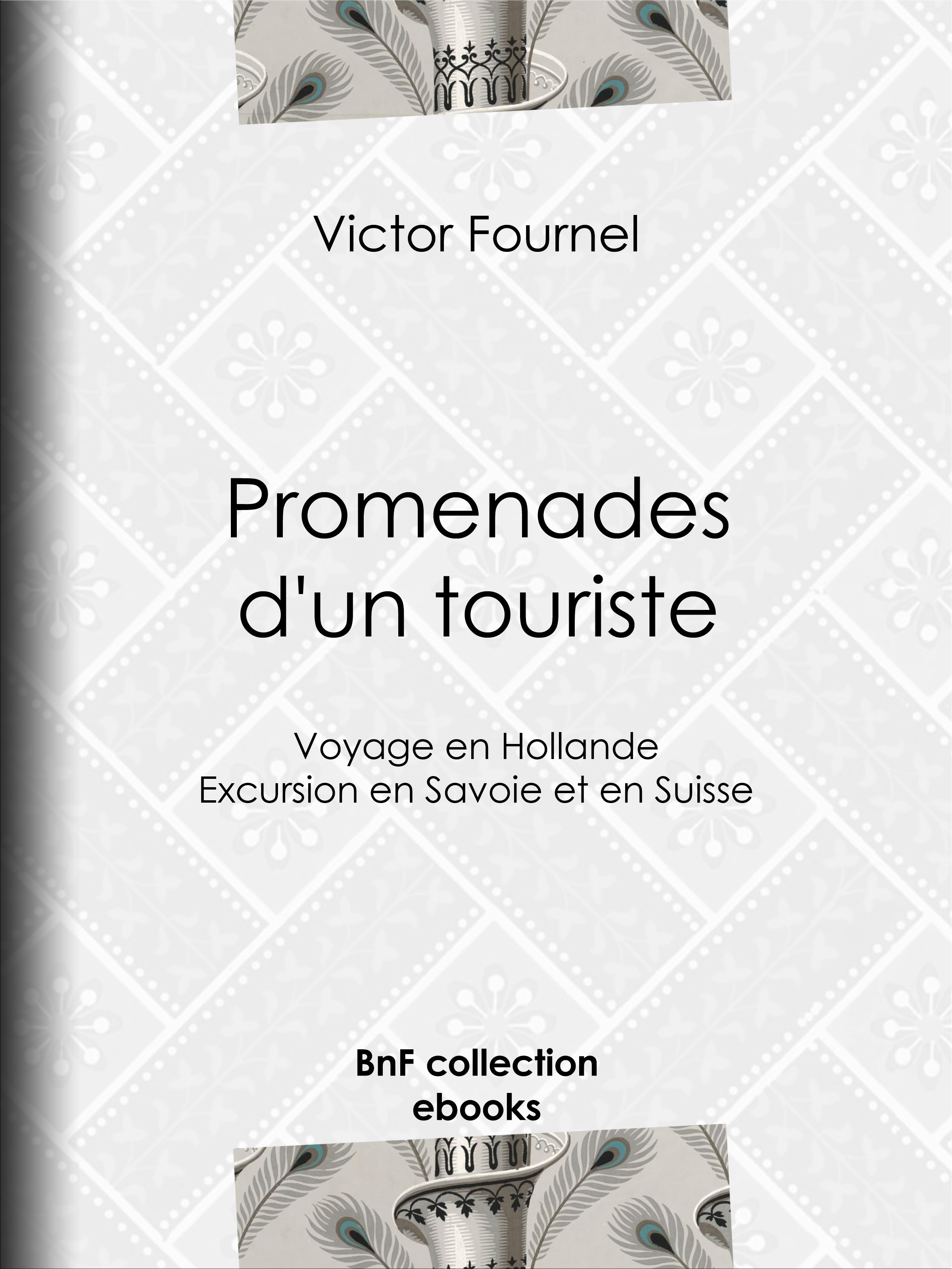 Couverture ebook de Promenades d'un touriste, de Victor Fournel