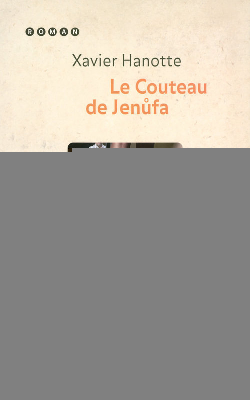 ebook cover of Le couteau de Jenufa, by Xavier Hanotte