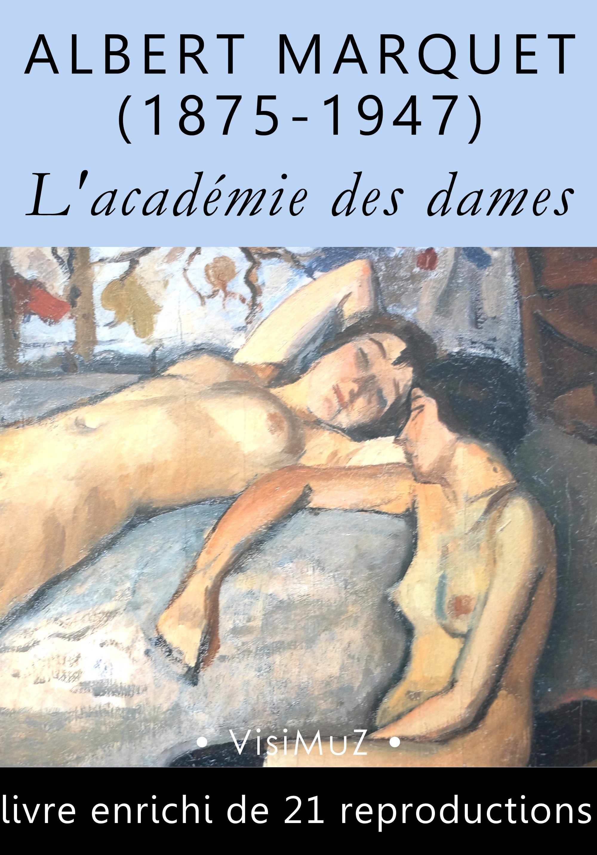 ebook cover of L'académie des dames - vingt attitudes, by Albert Marquet