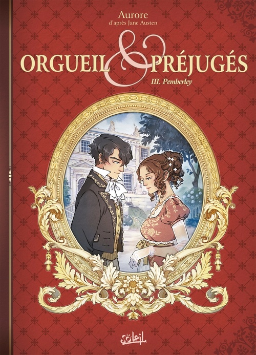 Couverture ebook de Orgueil et Préjugés T03 - Pemberley, de Aurore