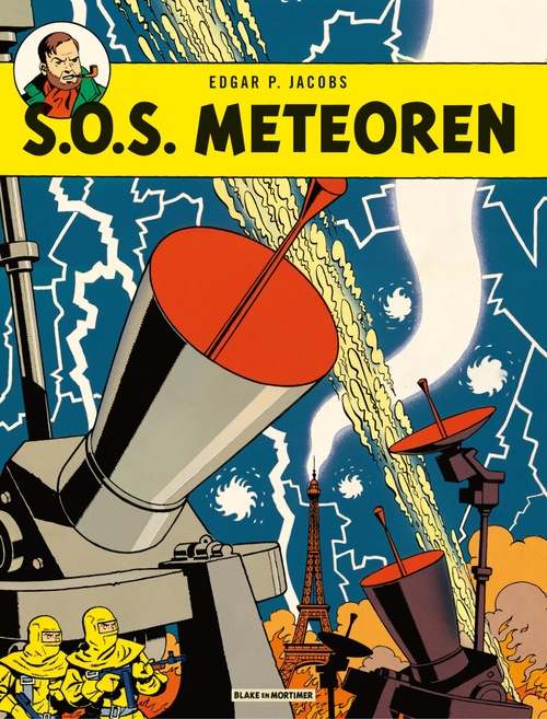 Couverture ebook de S.O.S. Meteoren, de Edgar P. Jacobs