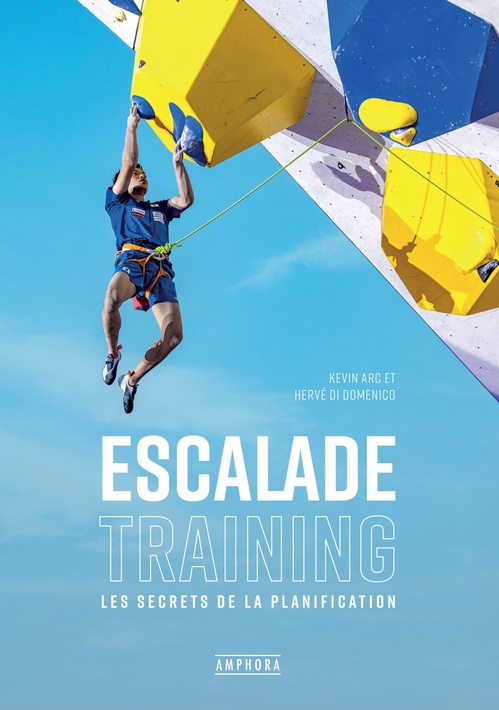 Couverture ebook de Escalade training, de Kevin Arc, Hervé Di Domenico