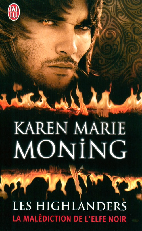 Couverture ebook de Les Highlanders (Tome 1) - La malédiction de l'elfe noir, de Karen marie Moning