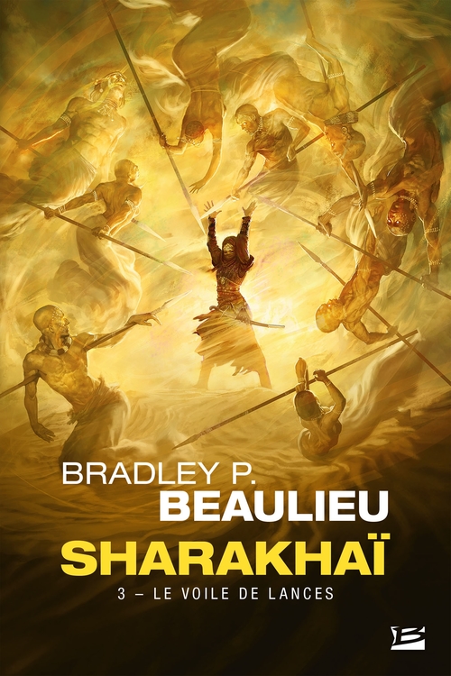 Couverture ebook de Sharakhaï, T3 : Le Voile de lances, de Bradley P. Beaulieu