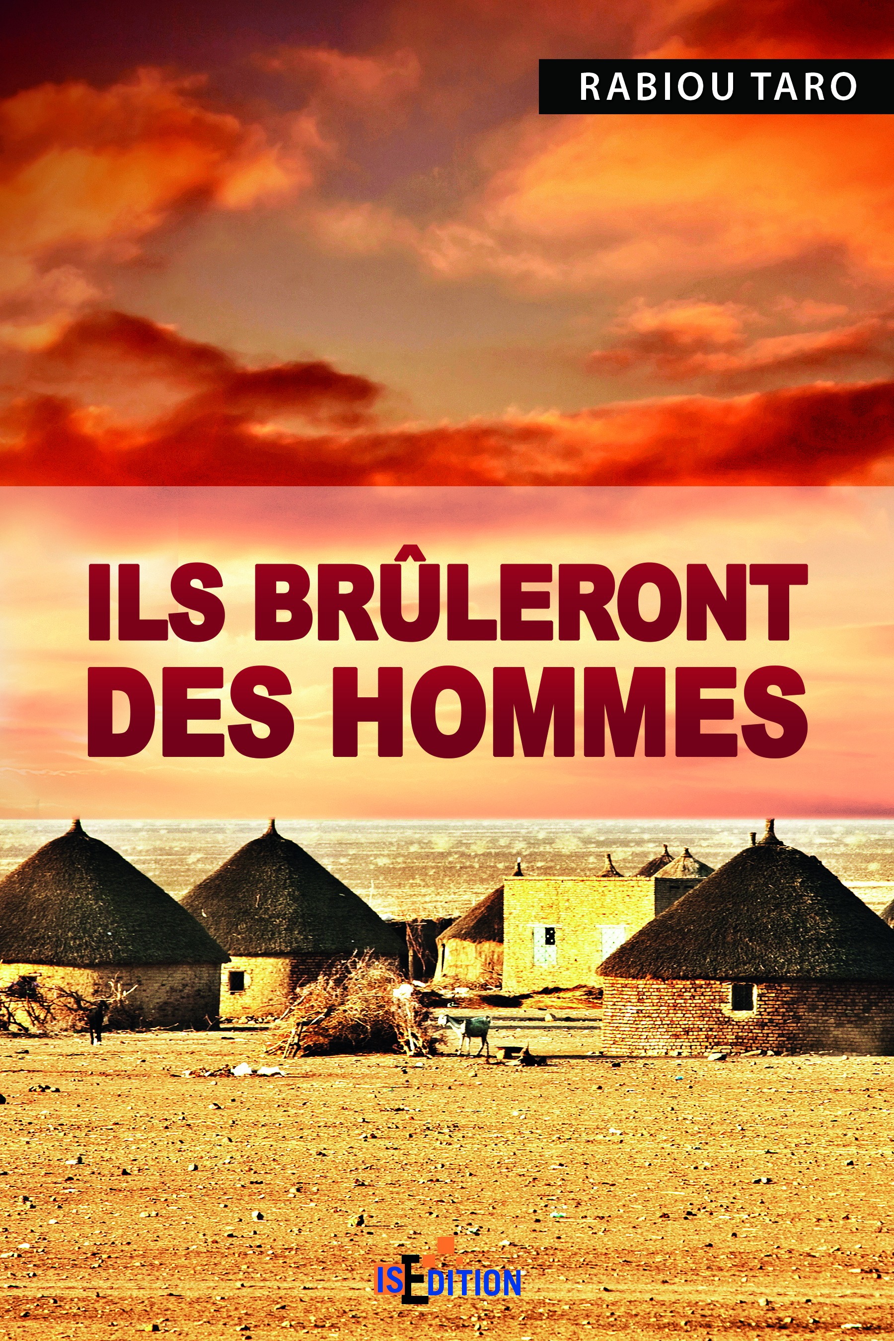 Couverture ebook de Ils brûleront des hommes, de Taro Rabiou