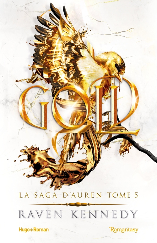 ebook cover of Gold, by Raven Kennedy