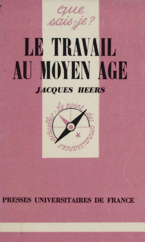 Couverture ebook de Le Travail au Moyen Âge, de Jacques Heers