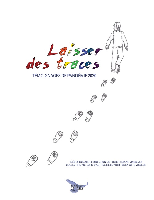 Couverture ebook de Laisser des traces, de Diane Manseau