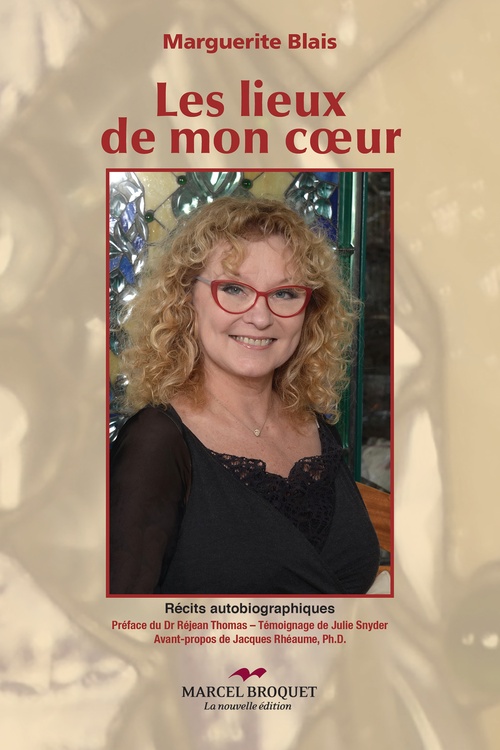 ebook cover of Les lieux de mon coeur, by Blais Marguerite