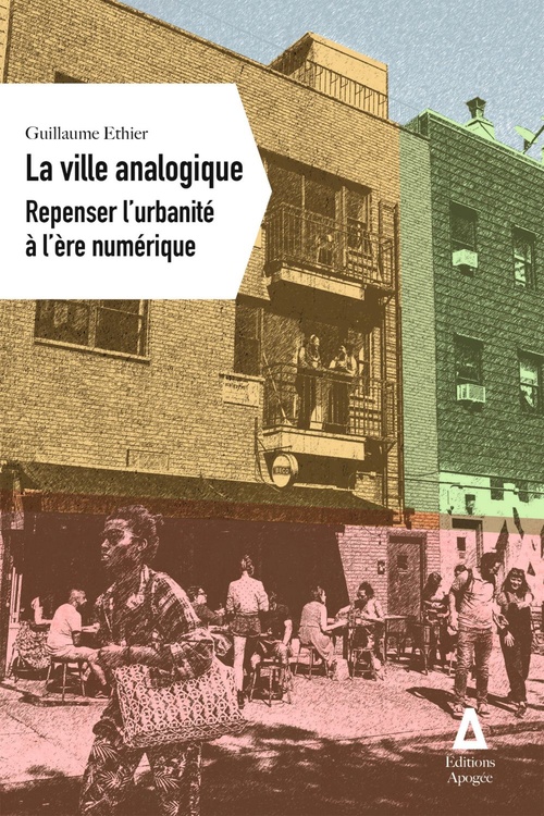 ebook cover of La ville analogique, by Guillaume Ethier
