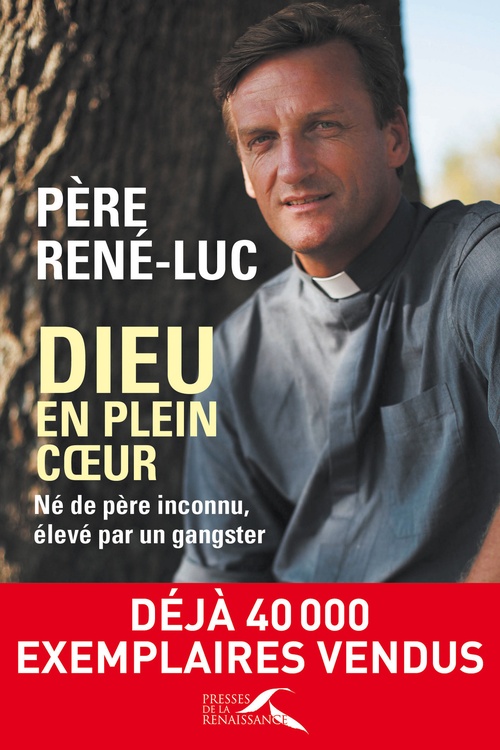 ebook cover of Dieu en plein coeur, by Père rené-luc