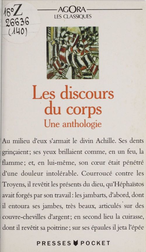 Couverture ebook de Les discours du corps, de Collectif