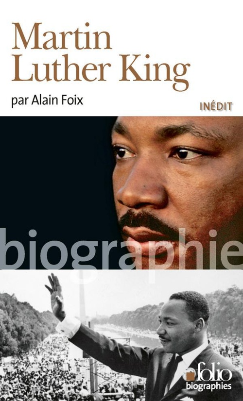 Couverture ebook de Martin Luther King, de Alain Foix