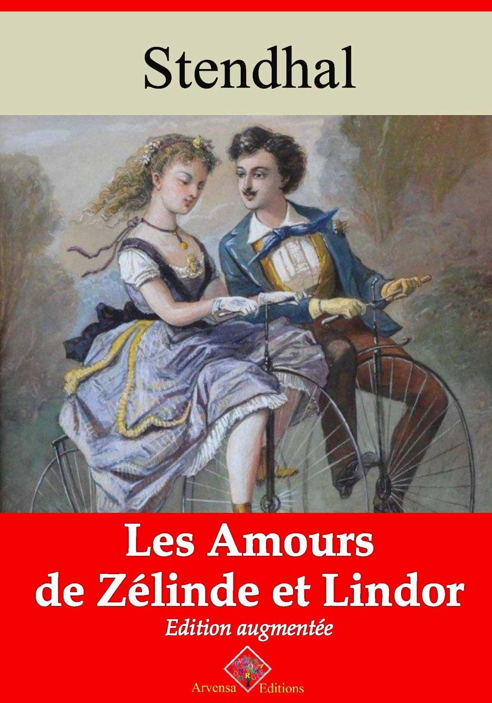 Couverture ebook de Les Amours de Zélinde et Lindor - suivi d'annexes, de Stendhal