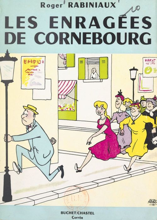 ebook cover of Les enragées de Cornebourg, by Roger Rabiniaux