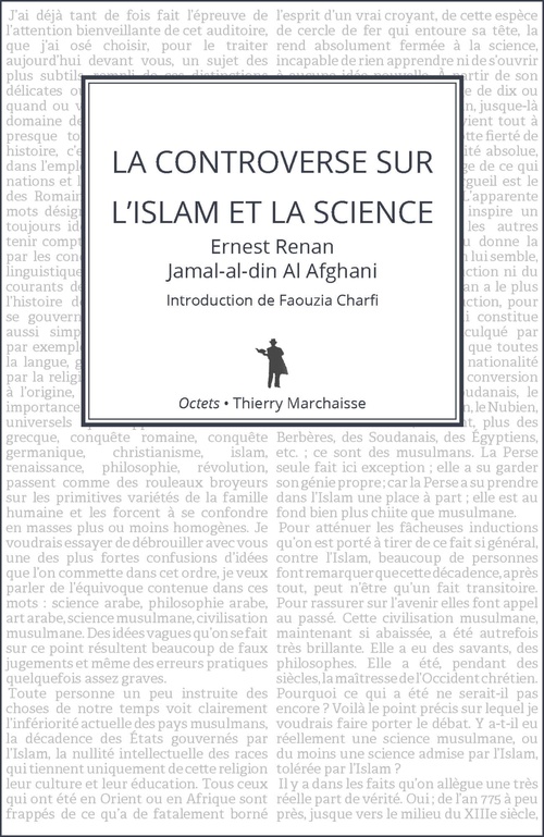 ebook cover of La controverse sur l'islam et la science, by Ernest Renan, Jamal-Al-Din Al Afghani