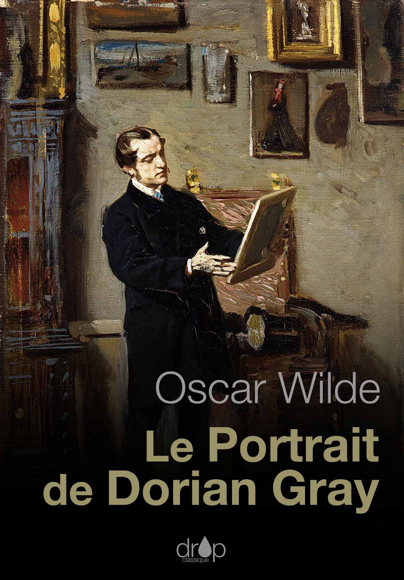 ebook cover of Le Portrait de Dorian Gray, by Oscar Wilde