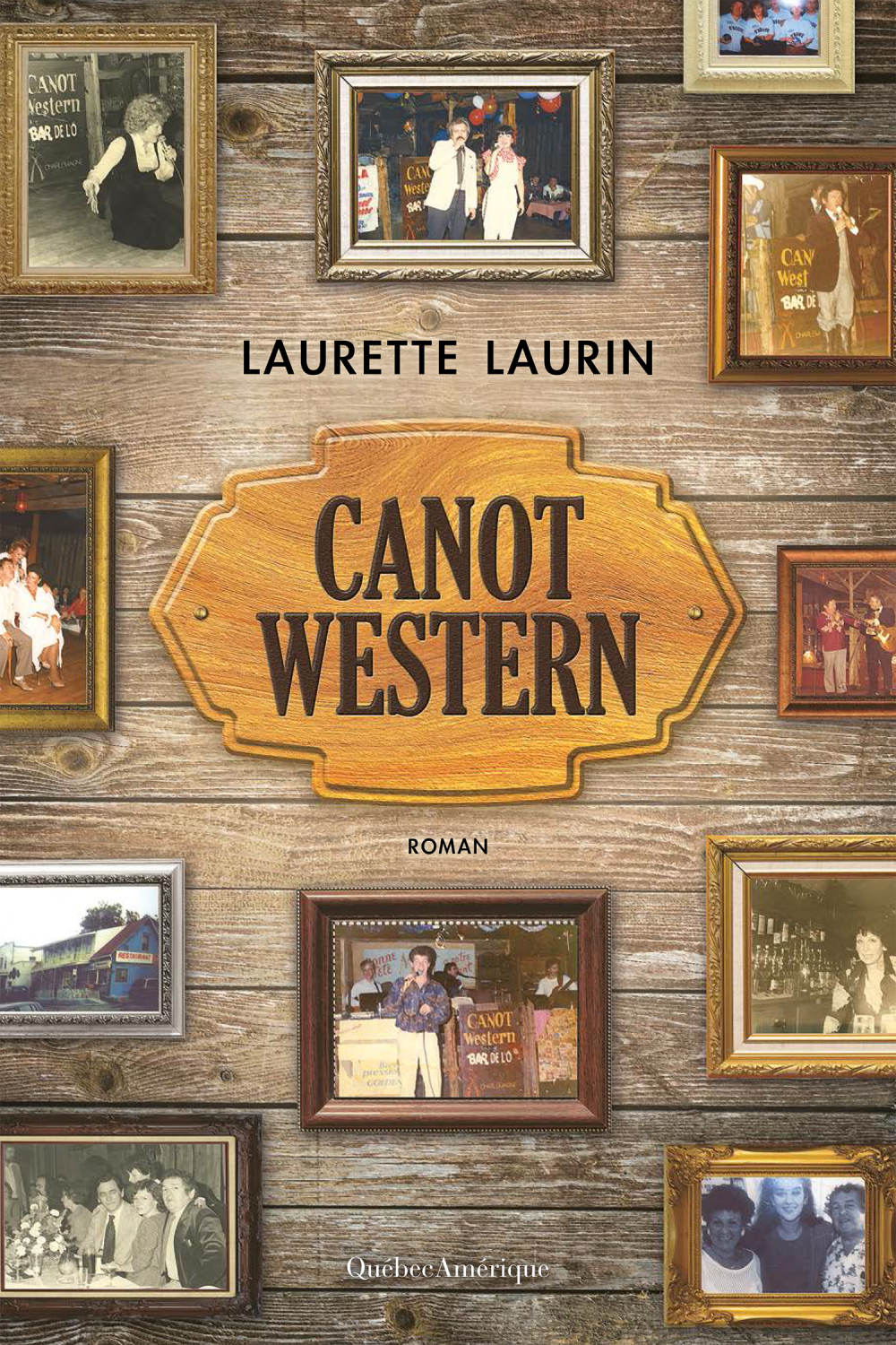 ebook cover of Canot Western, by Laurin Laurette