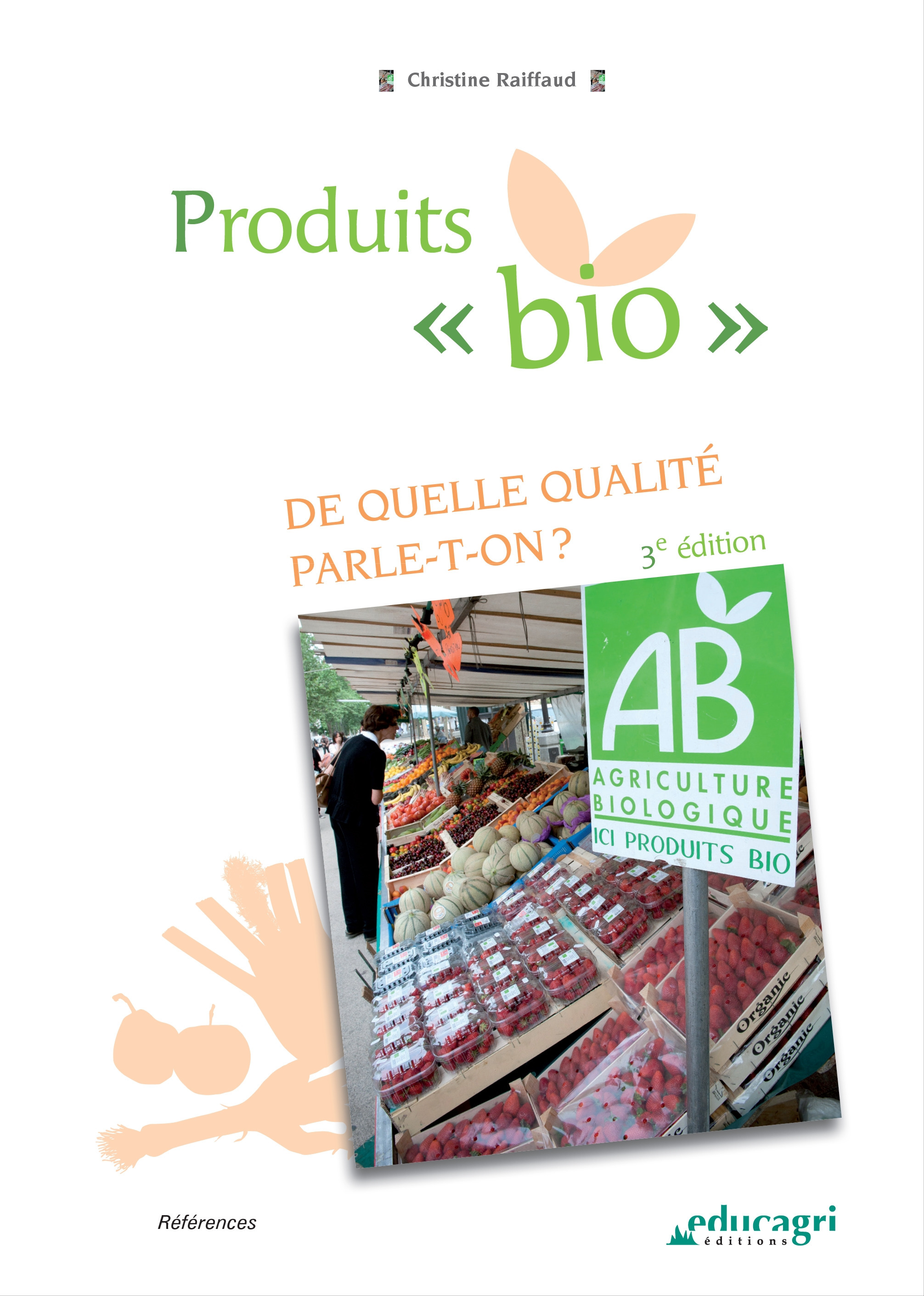 Couverture ebook de Produits « bio » (ePub), de Christine Raiffaud