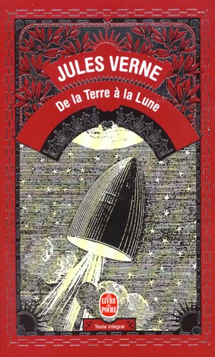 Couverture ebook de De la terre à la lune, de Jules Verne