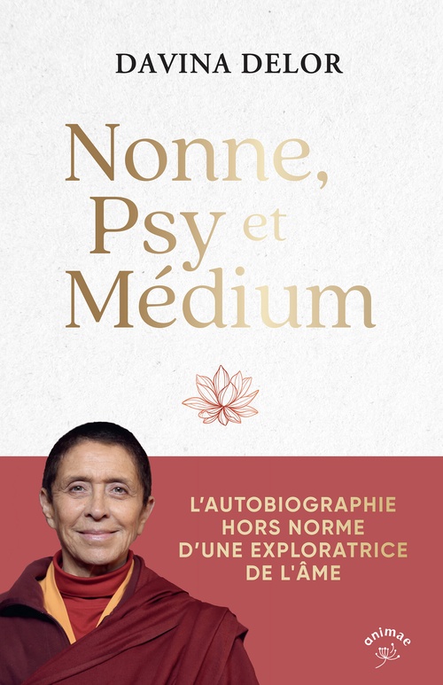 Couverture ebook de Nonne, psy et médium, de Davina Delor