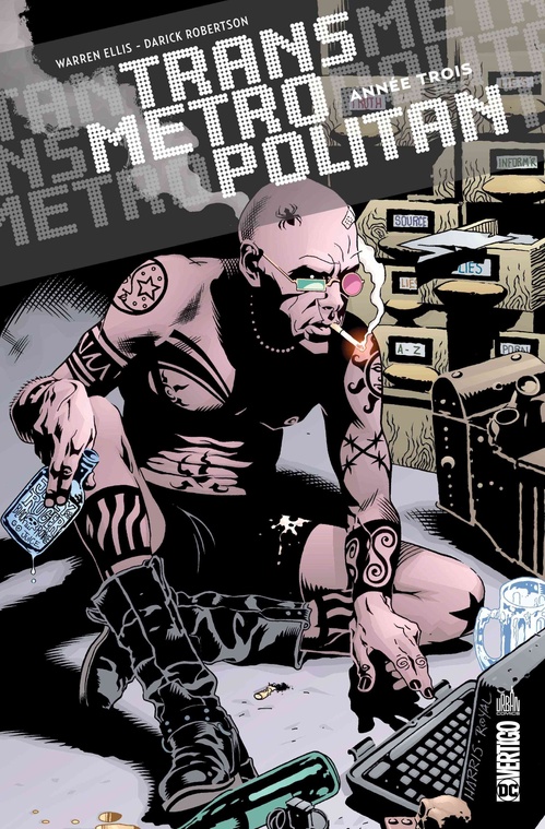 ebook cover of TRANSMETROPOLITAN - Tome 3, by Warren Ellis, Darick Robertson
