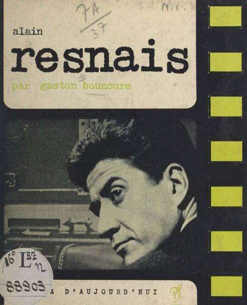 ebook cover of Alain Resnais, by Gaston Bounoure, Alain Resnais