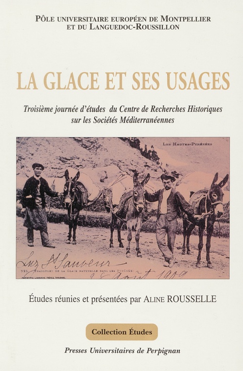 ebook cover of La glace et ses usages, by Aline Rousselle