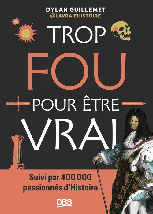 Couverture ebook de Trop fou pour être vrai avec La Vraie Histoire, de Dylan Guillemet