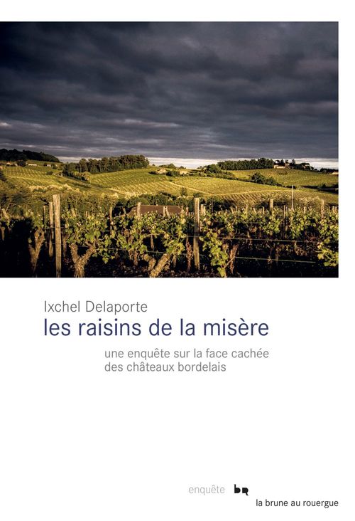 Couverture ebook de Les raisins de la misère, de Ixchel Delaporte