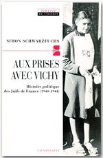 ebook cover of Aux prises avec vichy, by Simon Schwarzfuchs