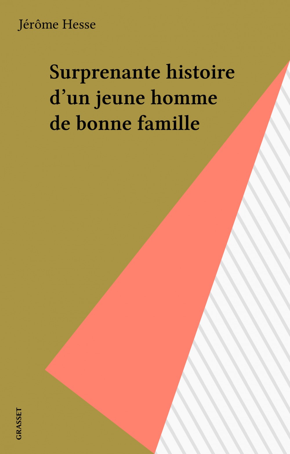 Couverture ebook de Surprenante histoire d'un jeune homme de bonne famille, de Jerome Hesse