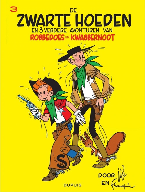 Couverture ebook de De zwarte hoeden, de Franquin