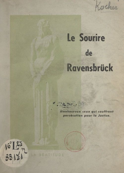 ebook cover of Le sourire de Ravensbrück, by Marie-Elisabeth Kocher