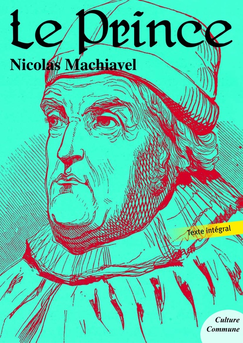 Couverture ebook de Le Prince, de Machiavel