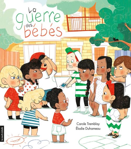 Couverture ebook de La guerre des bébés, de Carole Tremblay